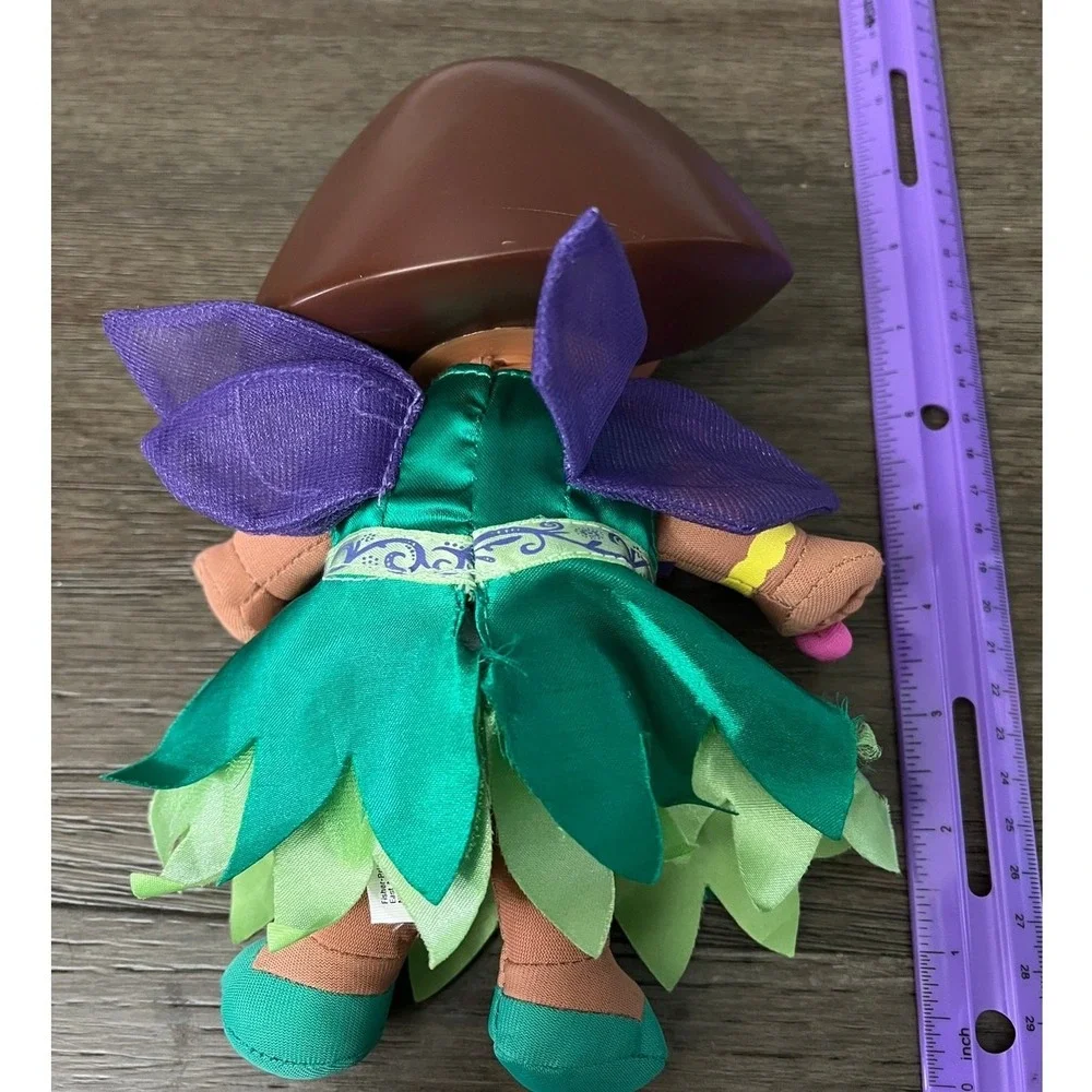Fisher-Price Dora the Explorer Fairy Plush Stuffed Animal Green Dress 2006 Toy